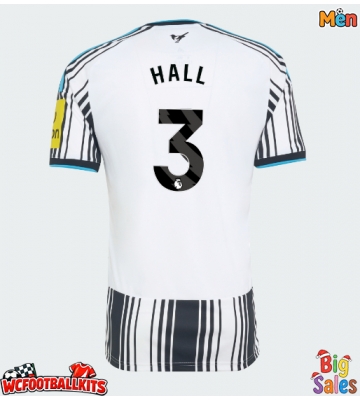 Newcastle United Lewis Hall #3 Replica Home Stadium Shirt 2026-27 Short Sleeve